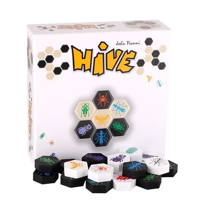 Board Game Catan - Hive Brettspiel für 2 Spieler, Familienspaß,