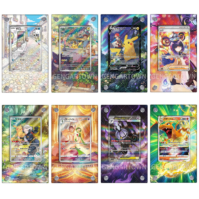 Board Game Monster - Pocket Monster Eeveelution Karten-Displayständer Anime-Spiel PTCG