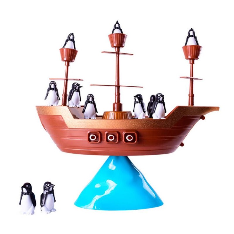 Board Game Pirates - Pirate Schiff Balance Spiel Kleinen Pinguin