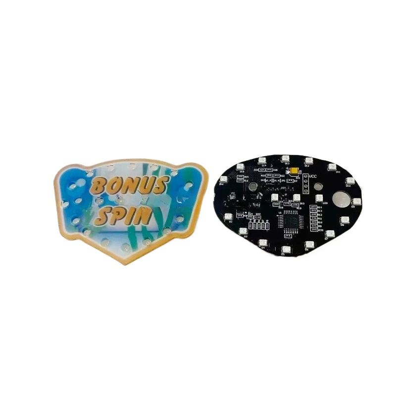 Board Game Pirates - Piratenkapitän-Arcade-Spielteile: Schmetterlings-Licht-Augenplatte, Acryl-Lichtsäule für münzbetriebene Spiele