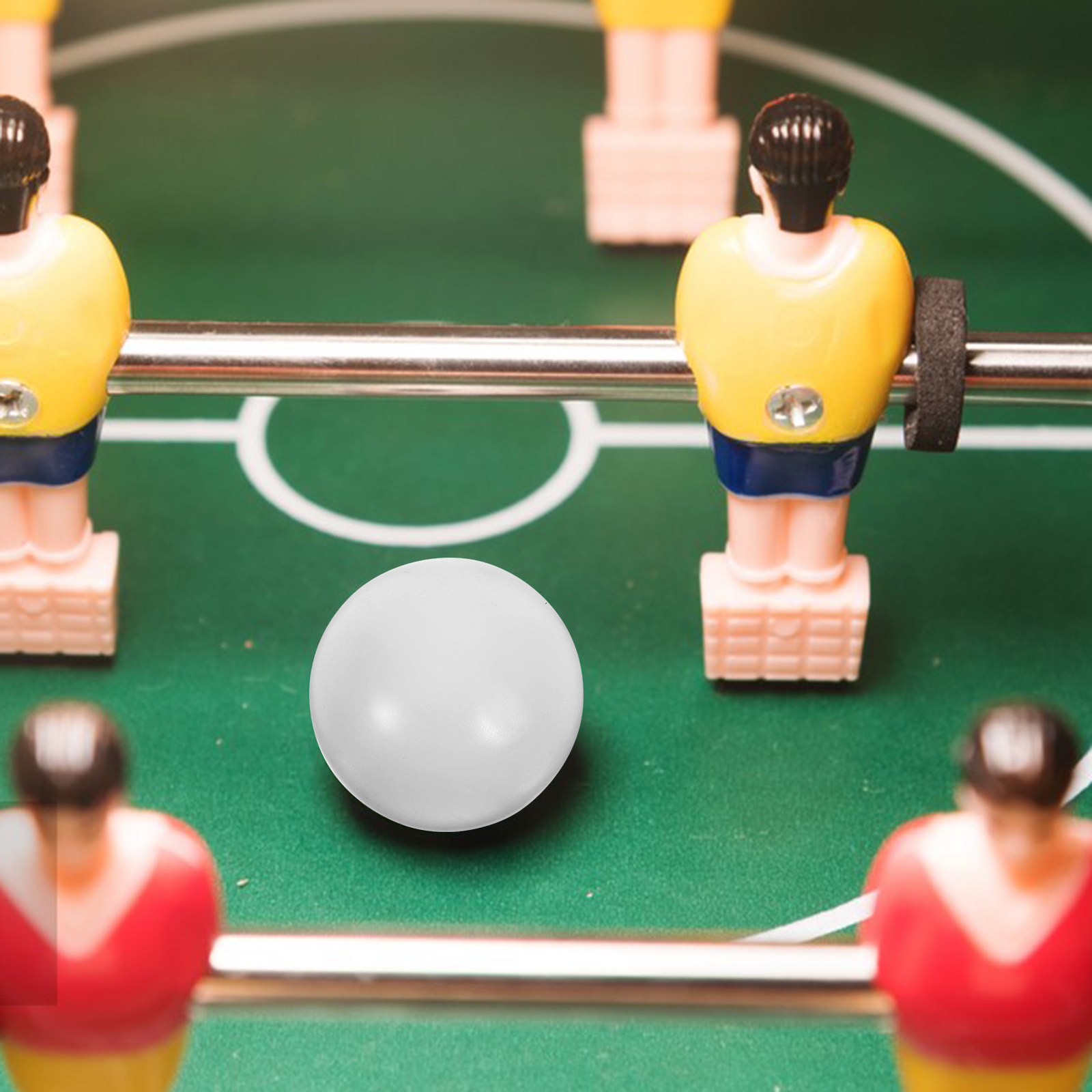 Board Game Football - 12 Stück Mini-Tischfußballbälle mit glänzender, blanker