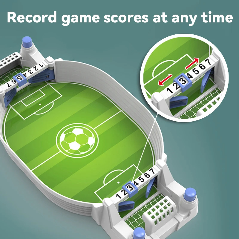 Board Game Football - Tischfußball-Brettspiel für Familienfeier, Tischfußball, Spielball, Spielzeug,