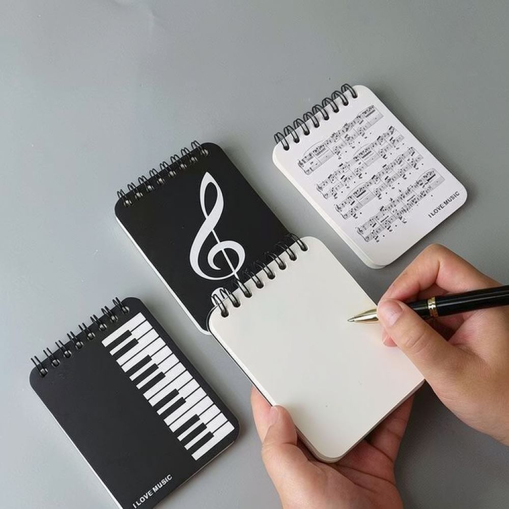 Score Pad Notepad - Für Zhouxu Musiknoten-Taschennotizbuch, tragbares Schreibjournal, kreatives