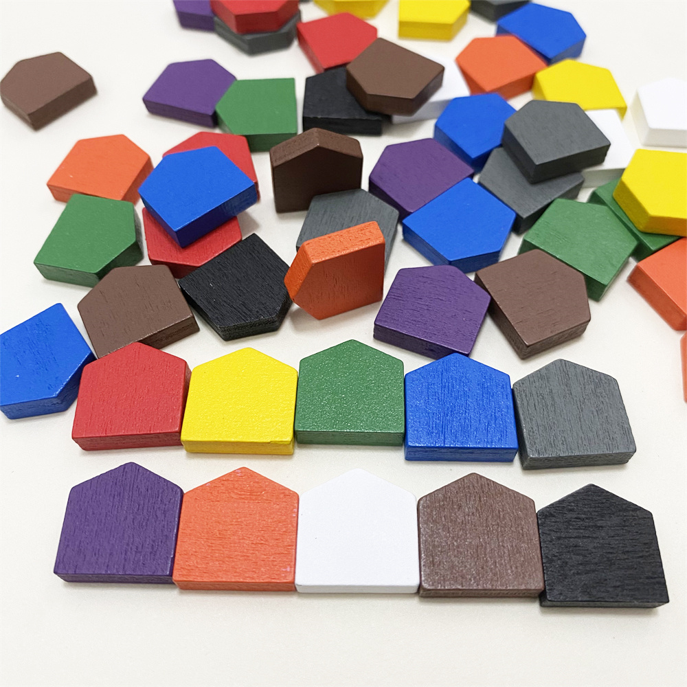 50 Stück 16 * 16 mm bunte Holz – Board Game The Sims Bewertung und Preis