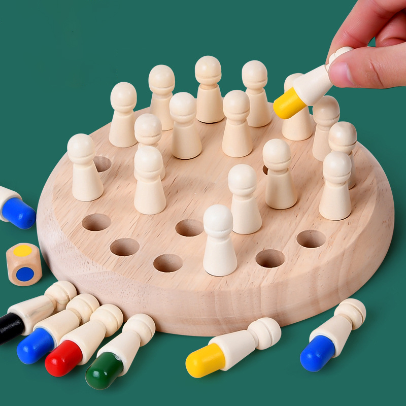 Hölzernes Memory-Matchstick-Sc – Board Game Life Bewertung und Preis