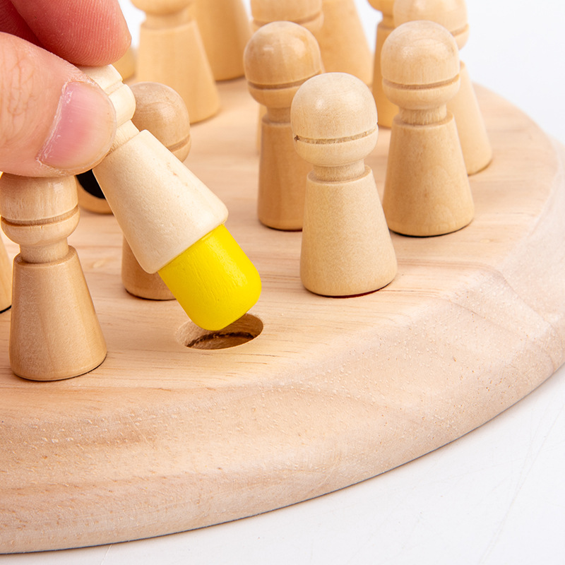 Hölzernes Memory-Matchstick-Sc – Board Game Life Bewertung und Preis