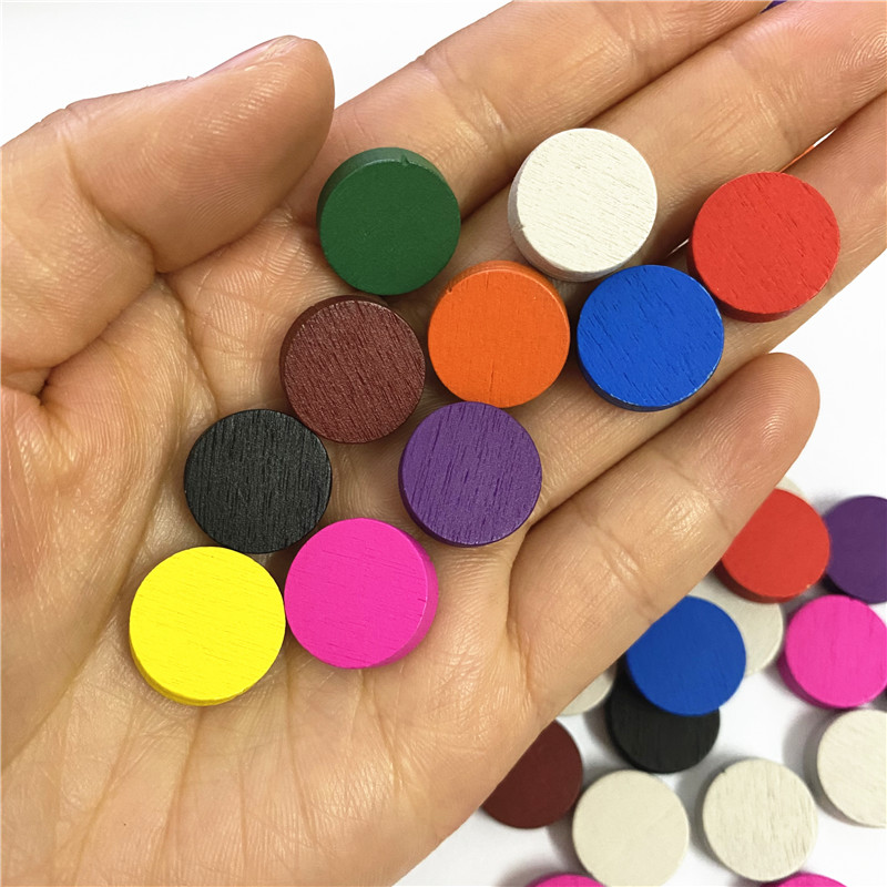 50 stück 15*5MM 11 Farben Holz – Board Game The Sims Bewertung und Preis