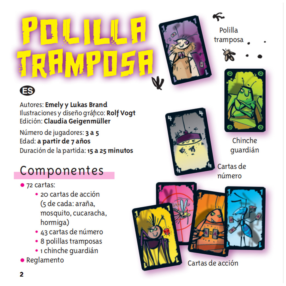 Polilla Tramposa Español Spiel – Board Game Viral Bewertung und Preis