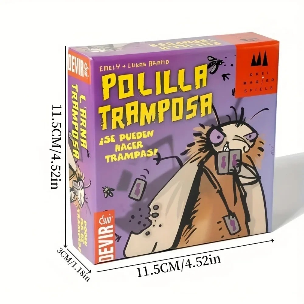 Polilla Tramposa Español Spiel – Board Game Viral Bewertung und Preis