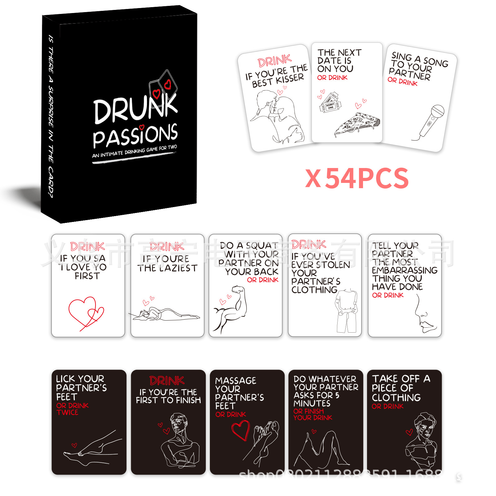 Drunk Passions Lovers Paare Tr – Board Game Simple Bewertung und Preis