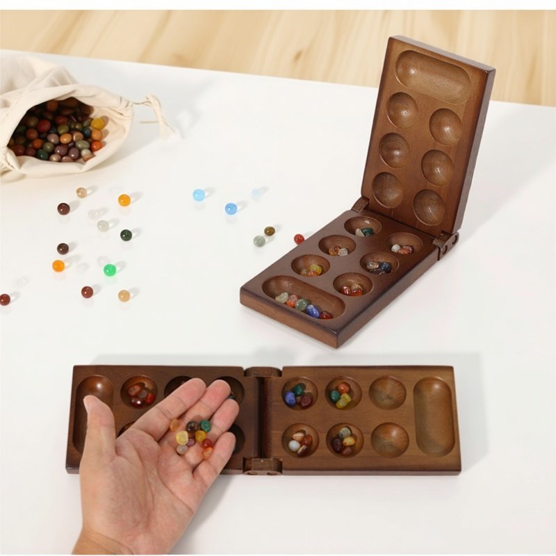Antikes Mancala-afrikanisches  – Board Game Family Bewertung und Preis