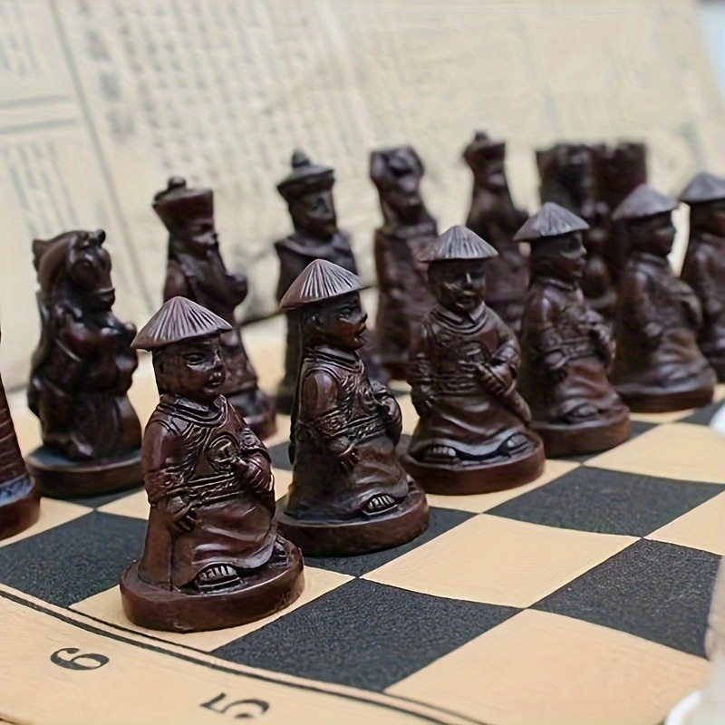 Vintage Schachspiel PU-Leder-B – Board Game Vintage Bewertung und Preis