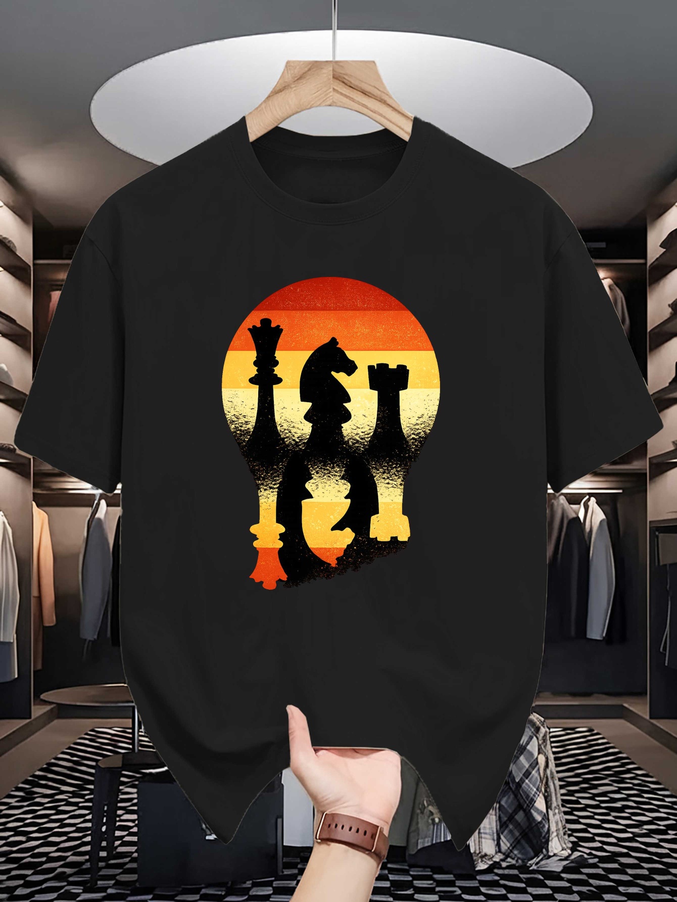 Chess Silhouette Sunset Lightb – Board Game Vintage Bewertung und Preis