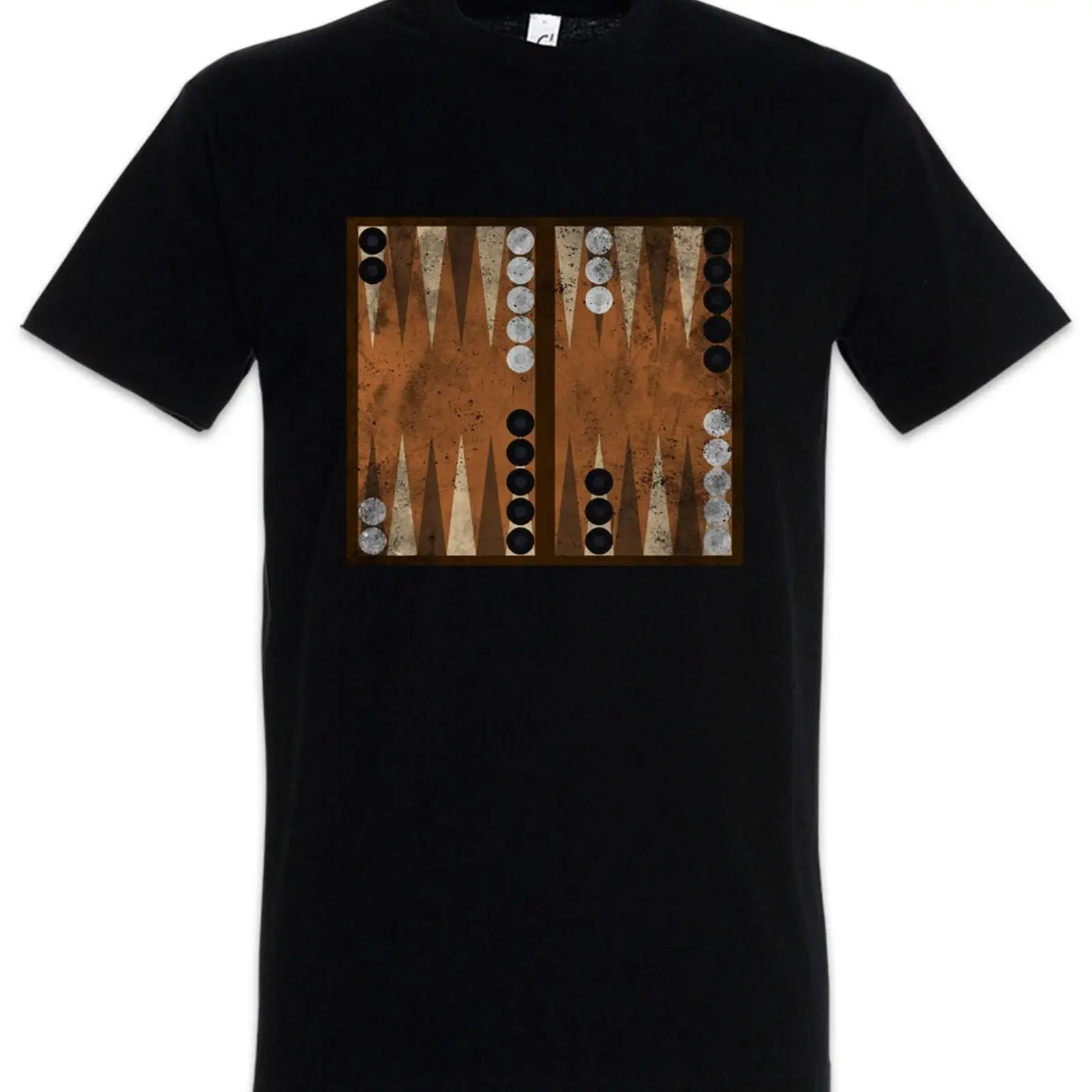 Backgammon-Brett-T-Shirt, Spie – Board Game Vintage Bewertung und Preis
