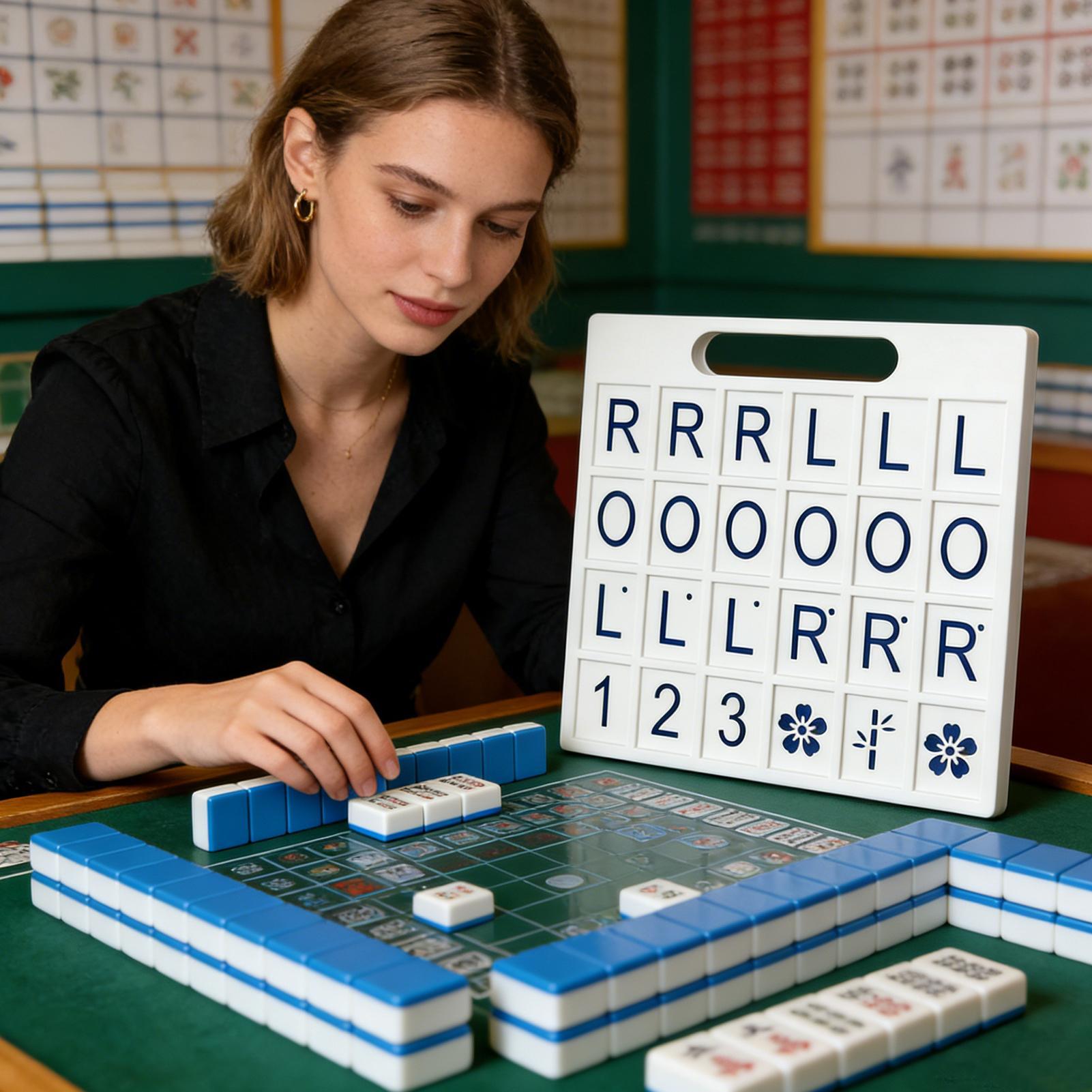 Solo-Mahjong-Brett mit 24 Fäch – Board Game Family Bewertung und Preis