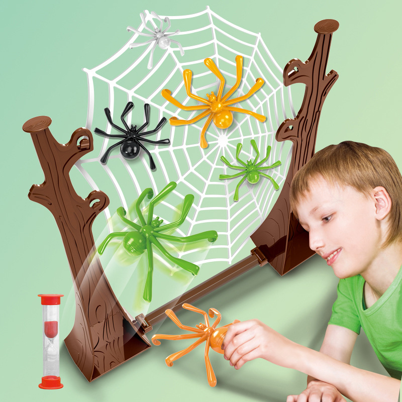 Hüpfende Spinne Familie Party  – Board Game Web Bewertung und Preis