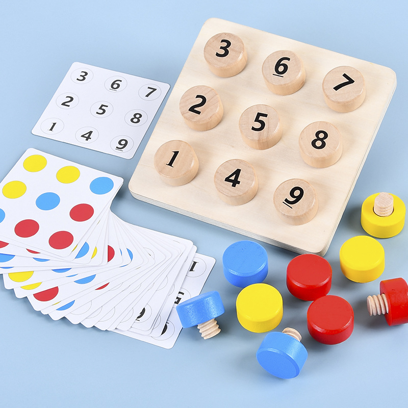 Holz Ziehen Sie Die Schrauben  – Board Game Simple Bewertung und Preis