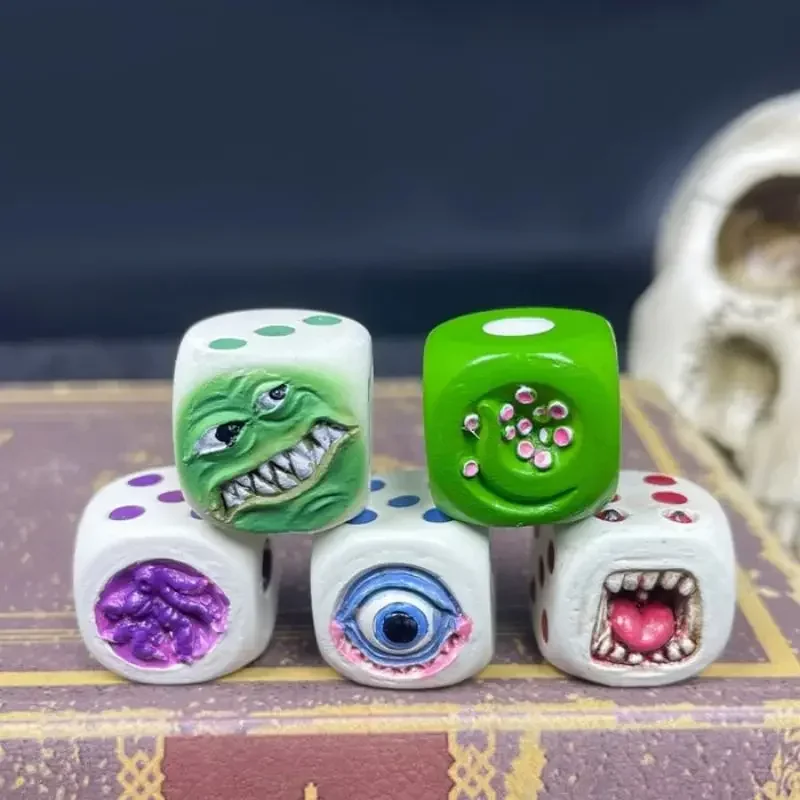 Harz Monster Gesicht Würfel Se – Board Game Monster Bewertung und Preis