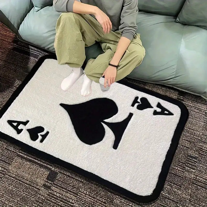 Ace Spade Pokerkarten-Teppich  – Board Game Vintage Bewertung und Preis