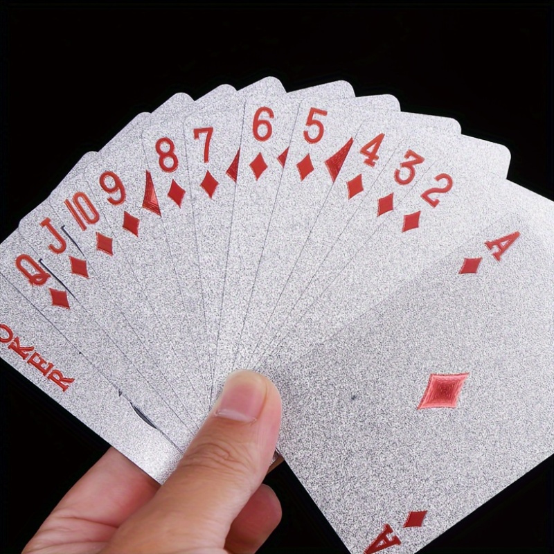 Spielkarten aus Silberfolie, P – Board Game Viral Bewertung und Preis
